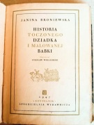 78 lat książka -bajki dla dzieci,,Historia Toczonego Dziadka ... Wyd.1947 