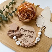 Zawieszka do smoczka z imieniem dziecka