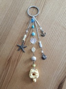 Breloczek kot donut morski, rozgwiazda kotwica łapka plaża 