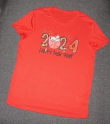 Bluzka HAPPY NEW YEAR 2024 sylwestrowa S 36 38