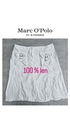 Marc O'Polo spódnica 40 lniana lato biała 