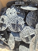 Podkładka podstawka wspornik po płyty tarasowe kafelki dystans 2mm fuga 3mm