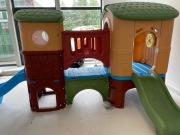 Plac Zabaw Most z Tunelem Zjeżdżalnia STEP2