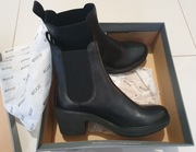 ECCO METROPOLE ZURICH BOTKI CZARNE 39 NOWE