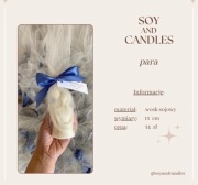 Świeca sojowa - para