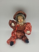 Lalka klaun PRL używana