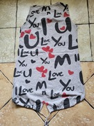 Sukienka -bluzka z cekinami