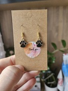 Kolczyki psie łapki