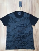 Koszulka J. Style czarna KS-1827 rozmiar L