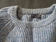 "next" sweter dziewczęcy, błękitny. 10 lat, rozm. 140cm bdb