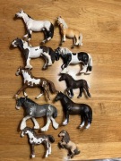 Zestaw 10 koni Schleich