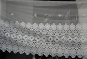 "niska" i "długa" Firana wys. ok 75 cm szer. okolo 2.8m - 3m czasy PRL