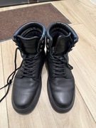 Skórzane Combat Boots Calvin Klein | Rozmiar 45 | Klasyka