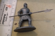 Rycerz z halabardą. Ex-Force XIV - XV w. Płowce. Crecy. Grunwald. 1/32