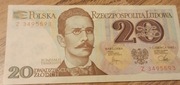 20 zł TRAUGUTT seria Z 1982