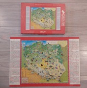 ArtGlob Puzzle Mapa Polski 200 el