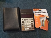 zabytek techniki unikatowy kalkulator z etui santron 721