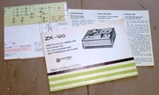 Magnetofon ZK-120 instrukcja obsługi RETRO PRL 