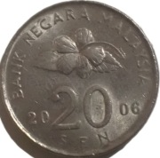 Malezja 20 sen z 2006 roku - OBEJRZYJ MOJĄ OFERTĘ