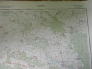 Mapa topograficzna 1:50 000 M-33-21-B Rudna 