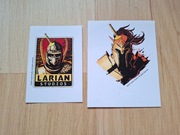 Naklejki Larian Studios Rycerz PGA 2025 Zestaw 2 szt Baldur’s Gate