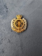 Oryginalna odznaka na czapkę armii brytyjskiej Korpusu Saperów