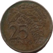 Trynidad i Tobago 25 cents z 1979 rok - OBEJRZYJ MOJĄ OFERTĘ