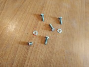 UNITRA ZRK radiomagnetofon RMS 404 śruba śruby mocujące mechanizm 