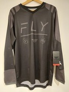 Bluza ,koszulka  enduro , cross Fly f16, rozm L, czarna , szara