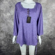Aurivella bluzka fioletowa miękka elegancka nowa