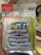 Kołek uniwersalny z hakiem prostym 22szt