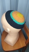 L.KS-298 Nowa jarmułka kipa Izrael żyd handmade