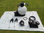 Filtr pompa głowica kapilara podstawa POWER LINE HYWARD basen zestaw