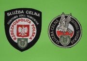 Służba Celna - dwie naszywki