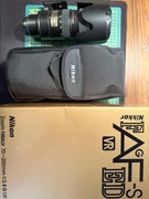 NIKKOR 70-200mm 1:2.8G AF-S VR 