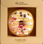 Stara Mydlarnia Snowflakes Glow donut do kąpieli Orange & cinnamon