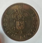 4 FLORENY LEGNICKIE - DUKAT LOKALNY - 2008 - AKADEMIA RYCERSKA