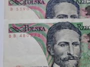 W19 DWA BANKNOTY PRL 10.000 TYSIĘCY RZADKIE DWIE SERIE SERIA B i BB