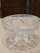 Piekna owocarka krysztalowa. PRL