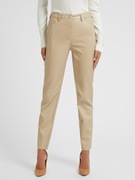 GUESS Spodnie ze skóry syntetycznej fason straight (S)