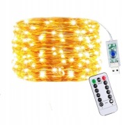 Lampki choinkowe Malatec wewnątrz 10m - 100 lampek