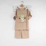 komplet dziewczęcy t-shirt i spodnie wide leg Kidzo r 98