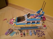 Klocki Lego Friends - Jacht z delfinami 41015 - Łódź