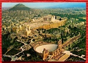 Grecja Ateny Akropol z lotu ptaka