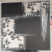 Obraz ręcznie malowany Freja "Deletion"  Malerifabrikken 118x118cm