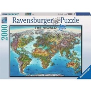 Puzzle Ravensburger Mapa Świata