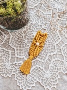 Brelok breloczek chwost Boho frędzle makrama upominek podziękowanie