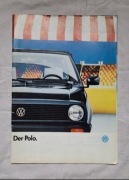 Katalog VW Polo 1987 r. j niemiecki oryginał 1987