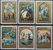 Religia 1400 - 5** pełna seria z 1970r czyste stan BDB