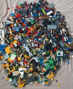 Lego mix klocków 10kg z minifigurkami 